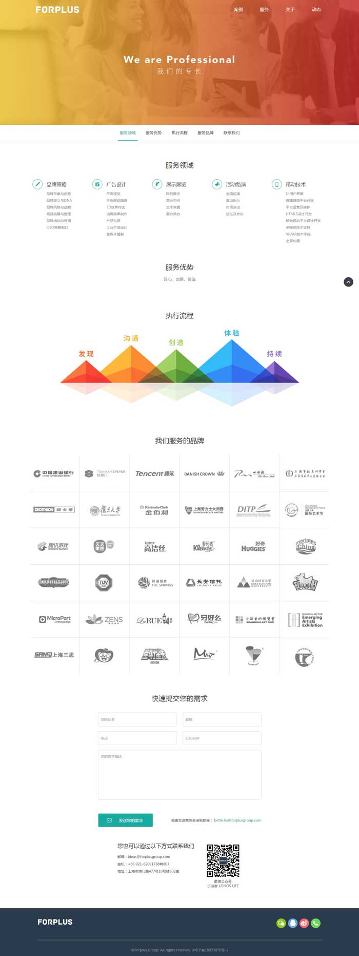 FORPLUS響應式網站建設案例